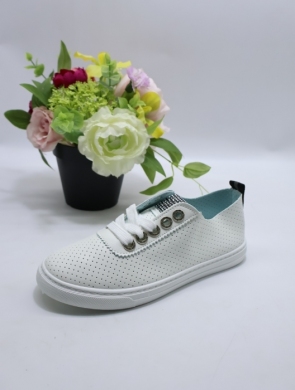 Buty sportowe damskie na płaskim (36-41) SJ2382-3 WH/BL