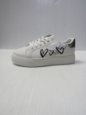 Buty sportowe damskie na płaskim (36-41) 88-182 SILVER