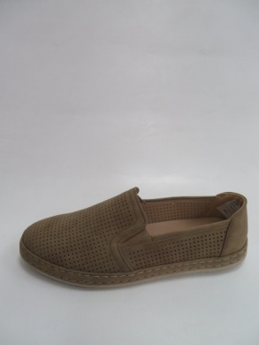 Mokasyny Męskie (40-45) 1308-3 KHAKI