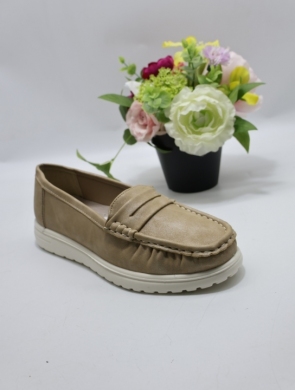 Mokasyny damskie na płaskim (37-42) XQ81-3 KHAKI