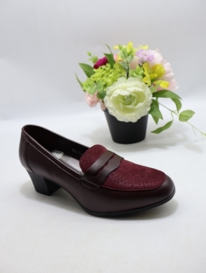 Półbuty damskie na obcasie (36-41) HL61716 RED