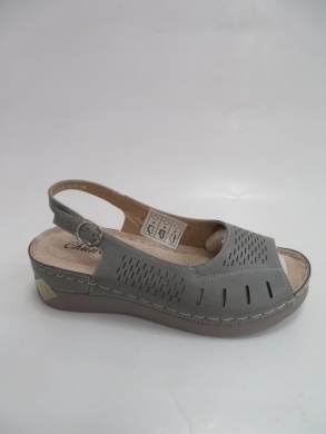 Sandały damskie na koturnie (36-42) W516-5 GREY