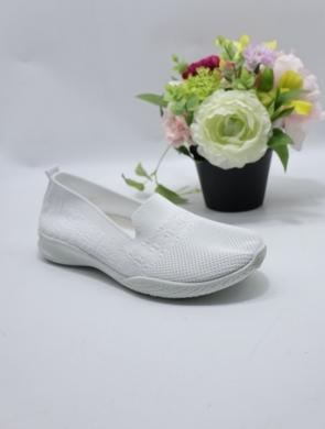 Tenisówki damskie (37-41) 2842 WHITE