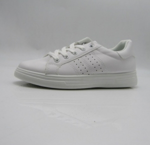 Buty sportowe damskie na płaskim (36-41) TQ2410A WHITE