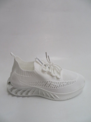 Buty sportowe damskie na płaskim (36-41) NB525 WHITE