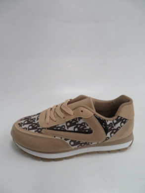 Sneakersy damskie niskie (36-41) 8766-SP KHAKI