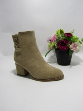 Botki damskie na obcasie (36-41) 4048 KHAKI