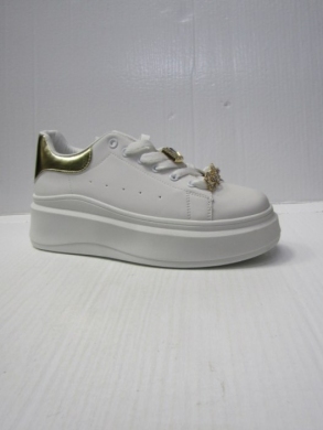 Buty sportowe damskie na koturnie (36-41) PC218 GOLD