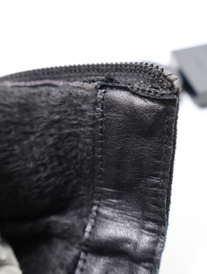 Botki damskie ocieplane na obcasie (36-41) BM72 BLACK