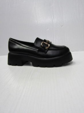 Mokasyny damskie na płaskim (36-41) 9056 BLACK