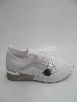 Buty sportowe damskie na płaskim (36-41) 8576-SP WHITE