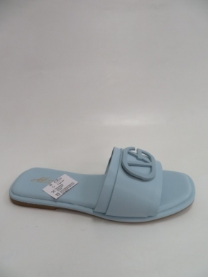 Klapki damskie na płaskim (36-41) 100-6 BLUE