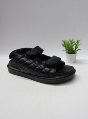 Sandały damskie na płaskim (36-41) LS131 BLACK
