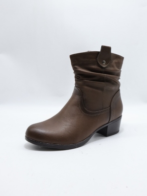 Botki damskie ocieplane na obcasie (36-41) 8681-2