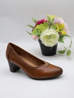 Czółenki damskie na obcasie (36-41) YCC-161 CAMEL