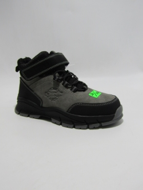 Botki chłopięce (32-37) KC520 GREY/BLACK