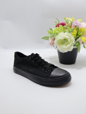 Trampki damskie na płaskim (36-41) XWQ801 A.BLACK
