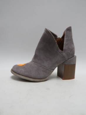 Botki damskie na obcasie (36-41) A5706-26 GREY