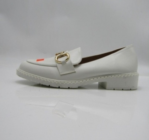 Mokasyny damskie na płaskim (36-41) LL992 WHITE