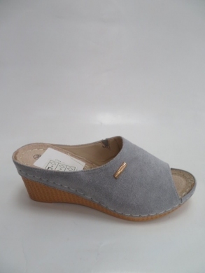 Klapki damskie na koturnie (36-41) 7AA230 GREY