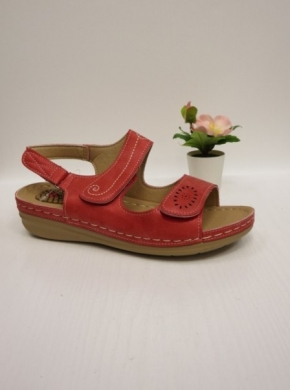 Sandały damskie na koturnie (36-41) KS-9101 RED