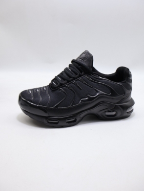 Buty sportowe damskie na płaskim (36-41) D2025-2 BLACK