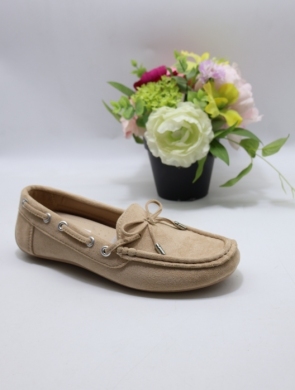 Mokasyny damskie na płaskim (36-41) DW19 BEIGE