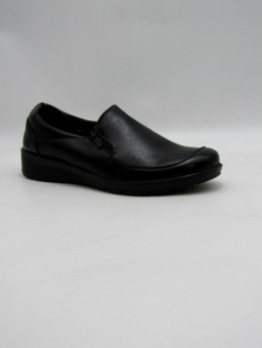 Półbuty damskie na płaskim (36-41) 9T8010 PU BLACK