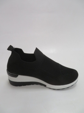 Sportowe Damskie na koturnie (36-41) 7933 BLACK