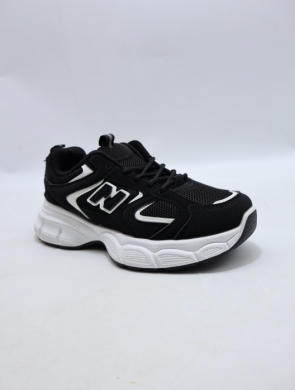 Buty sportowe damskie na płaskim (36-41) 23016 BLACK