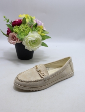 Mokasyny damskie na płaskim (36-41) XYG2312-2 BEIGE