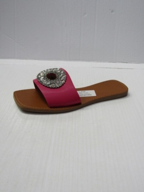 Klapki damskie na płaskim (36-41) DM207 FUSHIA