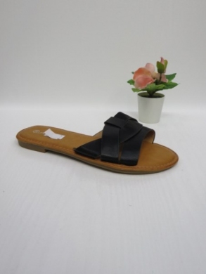 Klapki damskie na płaskim (36-41) SY787 BLACK