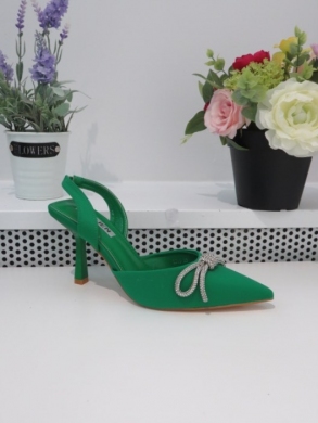 Sandały damskie na szpilce (36-41) H519 GREEN