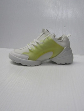 Buty sportowe damskie na płaskim (36-41) LA196 WHITE