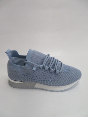 Buty sportowe damskie na płaskim (36-41) AB118 BLUE
