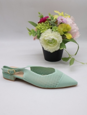 Sandały damskie na płaskim (36-41) 2996 GREEN