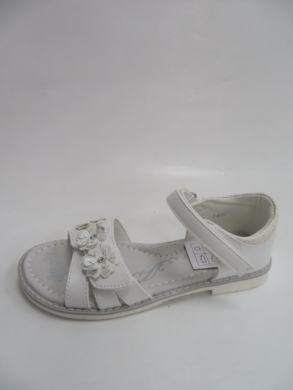 Sandały dziewczęce (31-36) Z617 WHITE