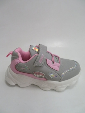 Buty sportowe Dziewczęce (25-30) F822 GREY/PINK