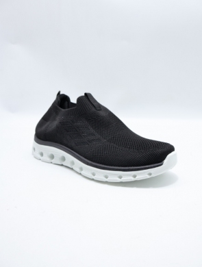 Buty sportowe damskie na płaskim (36-41) 802 BLACK