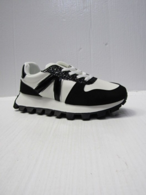 Buty sportowe damskie na płaskim (36-41) 88-180 BLACK