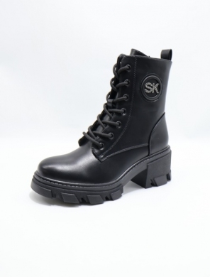 Botki damskie ocieplane na obcasie (36-41) SA3010-1