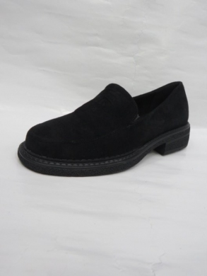 Mokasyny damskie na płaskim (36-41) 3225C BLACK