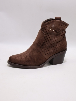 Botki damskie na obcasie (36-41) H260 BROWN