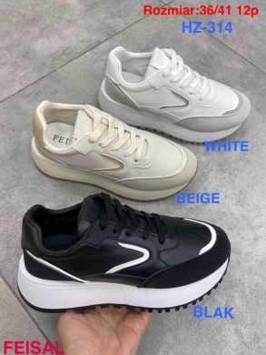 Buty sportowe damskie na płaskim (36-41) HZ-314