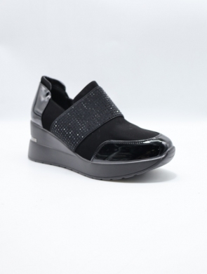 Buty sportowe damskie na koturnie (36-41) XO-943 BLACK