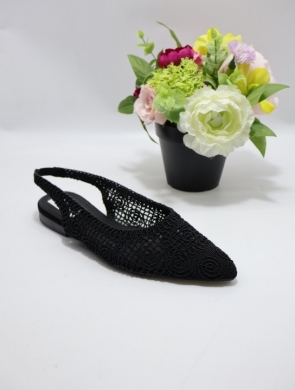Sandały damskie na płaskim (36-41) MO-17 BLACK