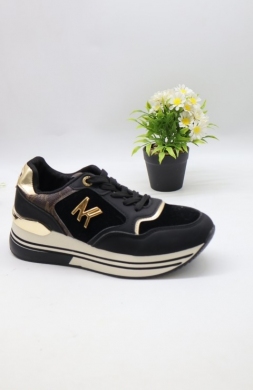 Buty sportowe damskie na płaskim (36-41) W229 BLACK
