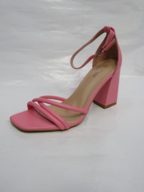 Sandały damskie na obcasie (36-41) H8-332 PINK