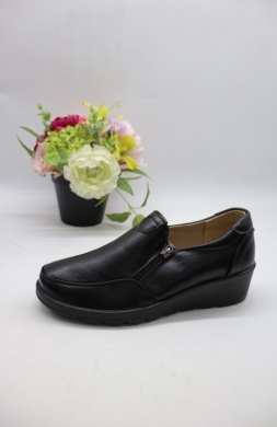 Półbuty damskie na płaskim (36-41) 22T03-1 BLACK